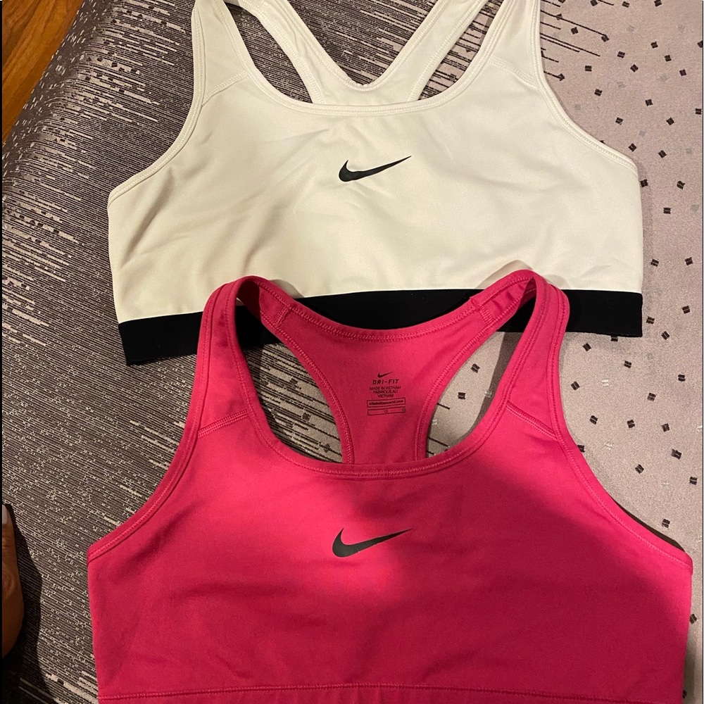Nike Pro DriFit Sport Bra Size L (Both) Gem